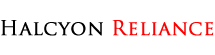 Halcyon Reliance LLC "Prosperity You Can Bank On" logo